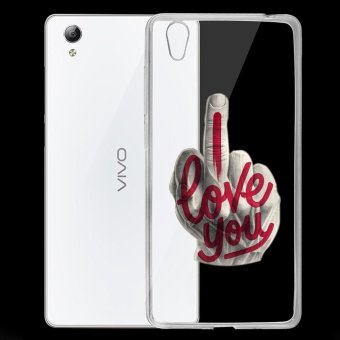 AFTERSHOCK TPU เคส vivo Y51 เคสโทรศัพท์พิมพ์ลาย I Love you เนื้อบาง 0.33 mm AFTERSHOCK TPU เคส vivo Y51 เคสโทรศัพท์พิมพ์ลาย I Love you เนื้อบาง 0.33 mm