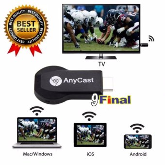 HDMI WIFI Display Receiver by 9FINAL ใช้เชื่อมต่อมือถือขึ้นบนจอทีวี แบบไร้สาย รองรับ iPhone iPad Android Screen Mirroring Cast Screen AirPlay Dlan HDMI WIFI Display Receiver by 9FINAL ใช้เชื่อมต่อมือถือขึ้นบนจอทีวี แบบไร้สาย รองรับ iPhone iPad Android Screen Mirroring Cast Screen AirPlay Dlan