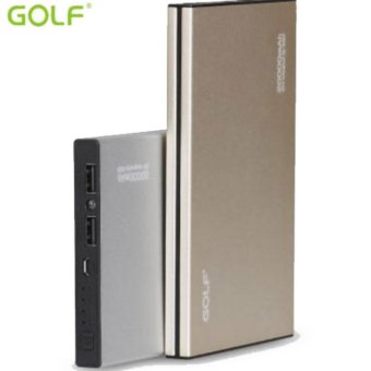 Golf Powerbank 20000 mAh รุ่น G14 พร้อมซองกำมะหยี่ - สีทอง Golf Powerbank 20000 mAh รุ่น G14 พร้อมซองกำมะหยี่ - สีทอง