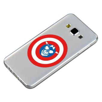 HugCase TPU เคส Samsung Galaxy A7 2015 เคสโทรศัพท์พิมพ์ลาย Shield เนื้อบาง 0.3 mm HugCase TPU เคส Samsung Galaxy A7 2015 เคสโทรศัพท์พิมพ์ลาย Shield เนื้อบาง 0.3 mm