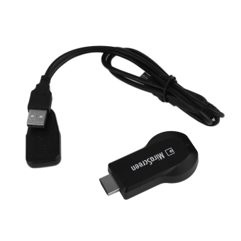 โอ้ใหม่จอแสดงผลโทรศัพท์ไร้สายระบบ Hd DLNA Airplay Miracast DLAN ดองเกิล HDMI 1080P (สีดำ) โอ้ใหม่จอแสดงผลโทรศัพท์ไร้สายระบบ Hd DLNA Airplay Miracast DLAN ดองเกิล HDMI 1080P (สีดำ)