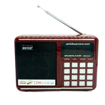 iBettalet ลำโพงพกพา Music Box รุ่น WS-2291 MP3 วิทยุ FM AM (สีแดง) iBettalet ลำโพงพกพา Music Box รุ่น WS-2291 MP3 วิทยุ FM AM (สีแดง)