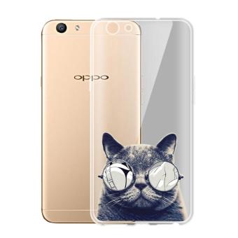 AFTERSHOCK TPU เคส OPPO A39 เคสโทรศัพท์พิมพ์ลาย Black Cat เนื้อบาง 0.33 mm AFTERSHOCK TPU เคส OPPO A39 เคสโทรศัพท์พิมพ์ลาย Black Cat เนื้อบาง 0.33 mm