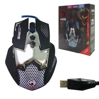 MARVO เมาส์ เกมมิ่ง รุ่น M418 (สีดำ) MARVO เมาส์ เกมมิ่ง รุ่น M418 (สีดำ)