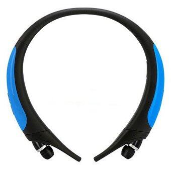 HBS-850 ชุดหูฟังบลูทู ธ ที่ใช้งานแล้วสำหรับแบรนด์ Samsung Galaxy Sony Xiaomi (สีฟ้า) - intl HBS-850 ชุดหูฟังบลูทู ธ ที่ใช้งานแล้วสำหรับแบรนด์ Samsung Galaxy Sony Xiaomi (สีฟ้า) - intl