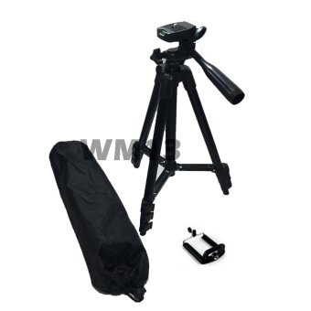 TF tripod ขาตั้งกล้อง 3 ขา รุ่น 3120 พร้อม หัวต่อสำหรับมือถือ (Black) TF tripod ขาตั้งกล้อง 3 ขา รุ่น 3120 พร้อม หัวต่อสำหรับมือถือ (Black)