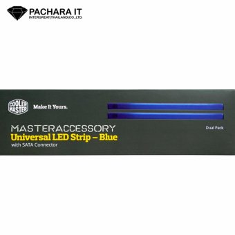 Cooler Master Universal Single Color LED Strip - BLUE ประกันศูนย์ Cooler Master Universal Single Color LED Strip - BLUE ประกันศูนย์