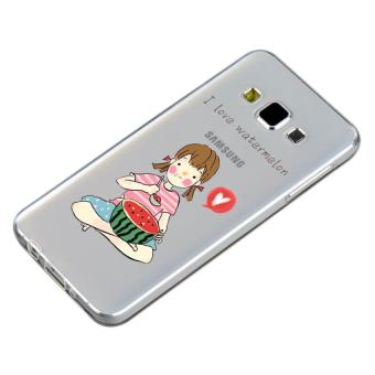 HugCase TPU เคส Samsung Galaxy A5 2015 เคสโทรศัพท์พิมพ์ลาย I love watermelon เนื้อบาง 0.3 mm HugCase TPU เคส Samsung Galaxy A5 2015 เคสโทรศัพท์พิมพ์ลาย I love watermelon เนื้อบาง 0.3 mm