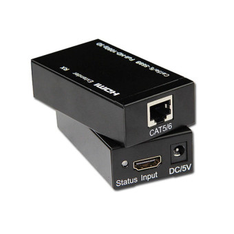 hdmi extender 60m ใช้ สาย lan cat 5e-6 ต่อยาวได้ถึง 60m รุ่นใหม่ hdmi extender 60m ใช้ สาย lan cat 5e-6 ต่อยาวได้ถึง 60m รุ่นใหม่