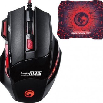 Marvo Gaming Mouseเมาส์เกมส์ Scorpion Buthus M315 + G1 Marvo Gaming Mouseเมาส์เกมส์ Scorpion Buthus M315 + G1