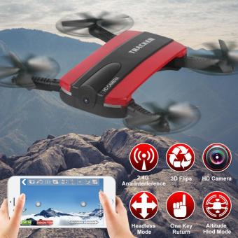 Drone Selfie ติดกล้องความละเอียดสูง WiFi โดรนเซลฟี่ พร้อมระบบถ่ายทอดสดแบบ Realtime(NEW มีระบบ ล็อกความสูงได้) Drone Selfie ติดกล้องความละเอียดสูง WiFi โดรนเซลฟี่ พร้อมระบบถ่ายทอดสดแบบ Realtime(NEW มีระบบ ล็อกความสูงได้)