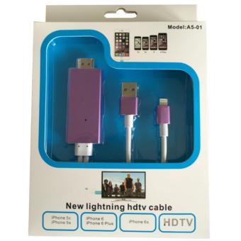 HDMI สาย HDMI สำหรับต่อโทรศัพท์ iPhone 5/5s/6/6s/6S Plus/7/7plus/ เชื่อมต่อโทรศัพท์ไอโฟนเข้าทีวี HD1080P HDTV HDMI สาย HDMI สำหรับต่อโทรศัพท์ iPhone 5/5s/6/6s/6S Plus/7/7plus/ เชื่อมต่อโทรศัพท์ไอโฟนเข้าทีวี HD1080P HDTV