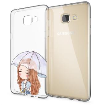 HugCase TPU เคส Samsung Galaxy A9เคสโทรศัพท์พิมพ์ลาย umbrella เนื้อบาง 0.3 mm HugCase TPU เคส Samsung Galaxy A9เคสโทรศัพท์พิมพ์ลาย umbrella เนื้อบาง 0.3 mm