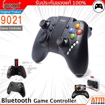 iPega เกมส์คอนโทรลเลอร์บลูทูธไร้สาย รุ่น PG-9021 - สีดำ iPega เกมส์คอนโทรลเลอร์บลูทูธไร้สาย รุ่น PG-9021 - สีดำ