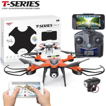 Drone ติดกล้องความละเอียดสูง WiFi พร้อมระบบถ่ายทอดสดแบบ Realtime(NEW มีระบบ ล็อกความสูงได้)+มีปุ่มปรับกล้องขนะบินได้ Drone ติดกล้องความละเอียดสูง WiFi พร้อมระบบถ่ายทอดสดแบบ Realtime(NEW มีระบบ ล็อกความสูงได้)+มีปุ่มปรับกล้องขนะบินได้