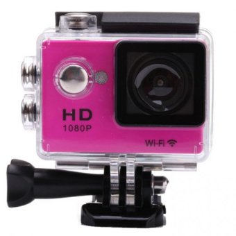 กล้องกันน้ำ Sports Cam Full HD 1080P Wifi - (Pink) กล้องกันน้ำ Sports Cam Full HD 1080P Wifi - (Pink)