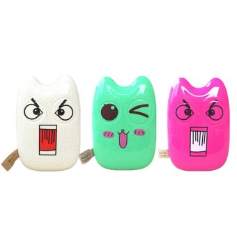 Akiko แบตสำรอง Power Bank รุ่น Totoro -- ความจุ 30000 mAh แพค 3 ชิ้น (สีขาว สีเขียว สีชมพู) Akiko แบตสำรอง Power Bank รุ่น Totoro -- ความจุ 30000 mAh แพค 3 ชิ้น (สีขาว สีเขียว สีชมพู)
