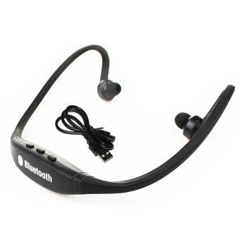 S9 บลูทูธสเตริโอไร้สายแฮนด์ฟรีเครื่องเสียงเบสหูโทรศัพท์กีฬา (สีดำ) S9 บลูทูธสเตริโอไร้สายแฮนด์ฟรีเครื่องเสียงเบสหูโทรศัพท์กีฬา (สีดำ)