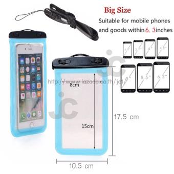 JC Waterproof Bag ซองกันน้ำสำหรับใส่โทรศัพท์มือถือ ทัชสกรีน TouchScreen + สายคล้องคอ ใช้ได้กับ I-Phone Samsung และโทรศัพท์ทุกรุ่น -แถมฟรี ซองกันน้ำสำหรับใส่โทรศัพท์มือถือ ทัชสกรีน+ สายคล้องคอใช้ได้กับ I-Phone Samsung และโทรศัพท์ทุกรุ่น มูลค่า 250 บาท May 2018 - 2 JC Waterproof Bag ซองกันน้ำสำหรับใส่โทรศัพท์มือถือ ทัชสกรีน TouchScreen + สายคล้องคอ ใช้ได้กับ i-Phone Samsung และโทรศัพท์ทุกรุ่น -แถมฟรี ซองกันน้ำสำหรับใส่โทรศัพท์มือถือ ทัชสกรีน+ สายคล้องคอใช้ได้กับ i-Phone Samsung และโทรศัพท์ทุกรุ่น มูลค่า 250 บาท - 2