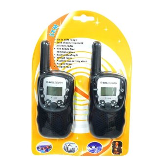 Kaidee Mini Walkie Talkie / Two Way Radio Intercom 22 Channels(แพ็คคู่)