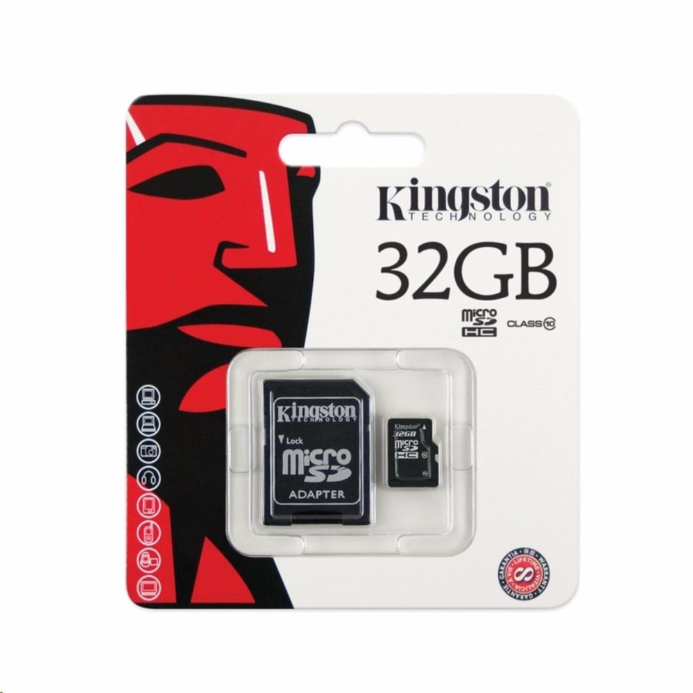 Kingston anny Kingston Memory Card Micro SD SDHC 32 GB Class 10คิงส์ตัน เมมโมรี่การ์ด 32 GB รุ่น แพ็ค1ชิ้น Kingston anny Kingston Memory Card Micro SD SDHC 32 GB Class 10คิงส์ตัน เมมโมรี่การ์ด 32 GB รุ่น แพ็ค1ชิ้น