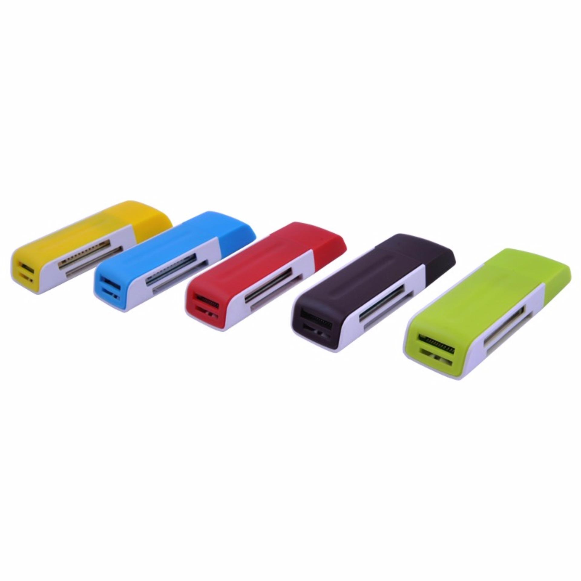 KK การ์ดรีดเดอร์ USB 2.0 (สีเขียว) รุ่น LX658 KK การ์ดรีดเดอร์ USB 2.0 (สีเขียว) รุ่น LX658