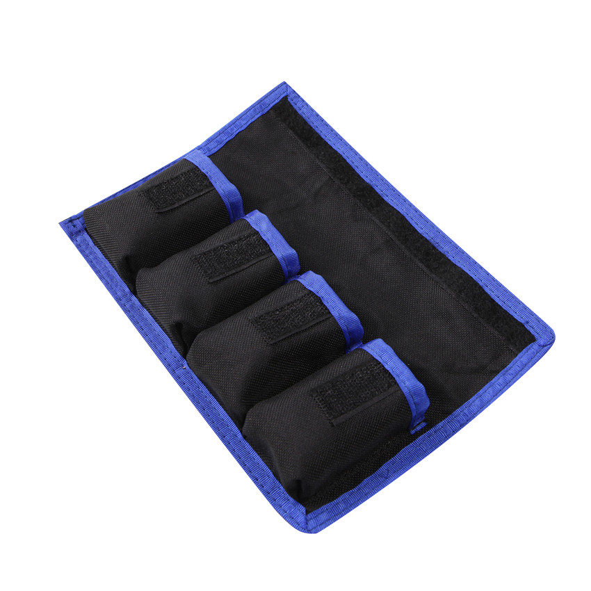 Lands Waterproof Nylon Case Holder Storage W/ 4 Pocket Pouch ForLP-E6/8/NP-FW50/EN-EL14/15 Lands Waterproof Nylon Case Holder Storage W/ 4 Pocket Pouch ForLP-E6/8/NP-FW50/EN-EL14/15