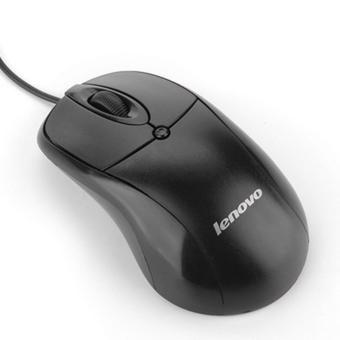 ราคา Lenovo Mouse USB รุ่น LX-02 (สีดำ)