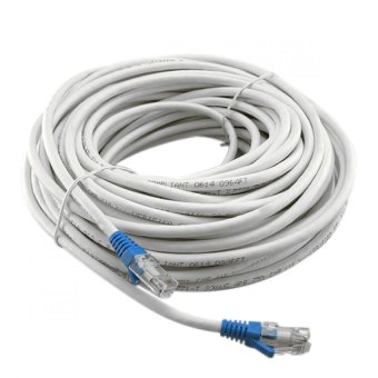 Link CAT6 สายแลน หัวสำเร็จรูป ยาว 20 m. - White Link CAT6 สายแลน หัวสำเร็จรูป ยาว 20 m. - White