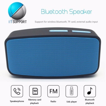 Mini Bluetooth Speaker ลำโพงบลูทูธ (Blue)