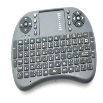 ซื้อ/ขาย Mini Wireless Keyboard 2.4 Ghz Touchpad มีพิมพ์ภาษาไทยบนตัว สำหรับ Android tv box , mini pc, windows ( สีดำ)