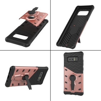 MOONCASE For Samsung Galaxy Note 8 Case 360°Rotate Kickstand ShellHybrid Shock-Absorbing Dual Layer Durable Armor Case Cover (AsShown) - Intl May 2018 - 2 MOONCASE for Samsung Galaxy Note 8 case 360°Rotate Kickstand ShellHybrid Shock-Absorbing Dual Layer Durable Armor Case Cover (AsShown) - intl - 2