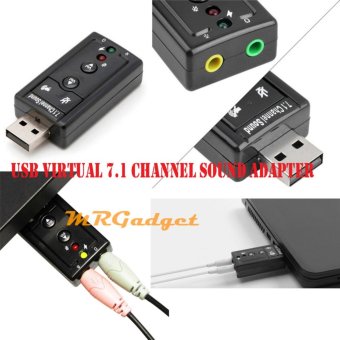 MR-GADGET ซาวน์การ์ด ยูเอสบี คอมพิวเตอร์ โน็ตบุ๊ค พกพา อเนกประสงค์ USB Sound Adapter External USB 2.0 Virtual 7.1 Channel (Black) July 2018 - 3 MR-GADGET ซาวน์การ์ด ยูเอสบี คอมพิวเตอร์ โน็ตบุ๊ค พกพา อเนกประสงค์ USB Sound Adapter External USB 2.0 Virtual 7.1 Channel (Black) - 3