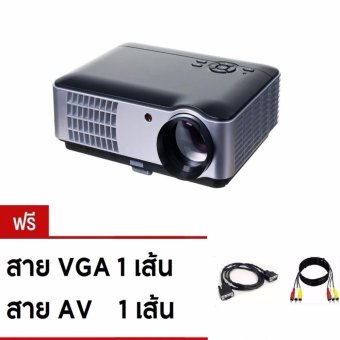 2561 MV โปรเจคเตอร์รองรับ 3D คมชัดระดับ HD รุ่นRD806 - Black (ฟรีสายAV,สาย VGA สาย HDMI)