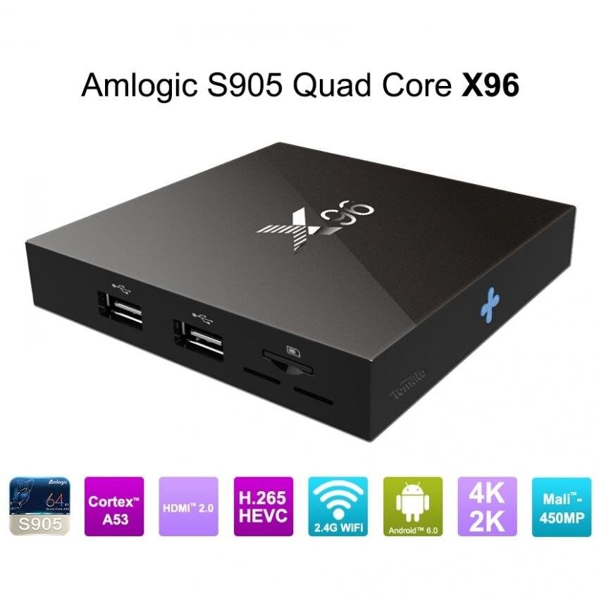 ยี่ห้อนี้ดีไหม  น่าน MXQ Android Smart Box X96 UHD 4K 64Bit Cpu Android Marshmallow 6.0