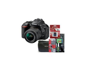 Nikon D5500 kit 18-140mm VR - Black (ประกันร้านEC-Mall) + SD TRANSCEND 16GB (400X) + ฟิล์มกันรอย + ชุดทำความสะอาด + กระเป๋า
