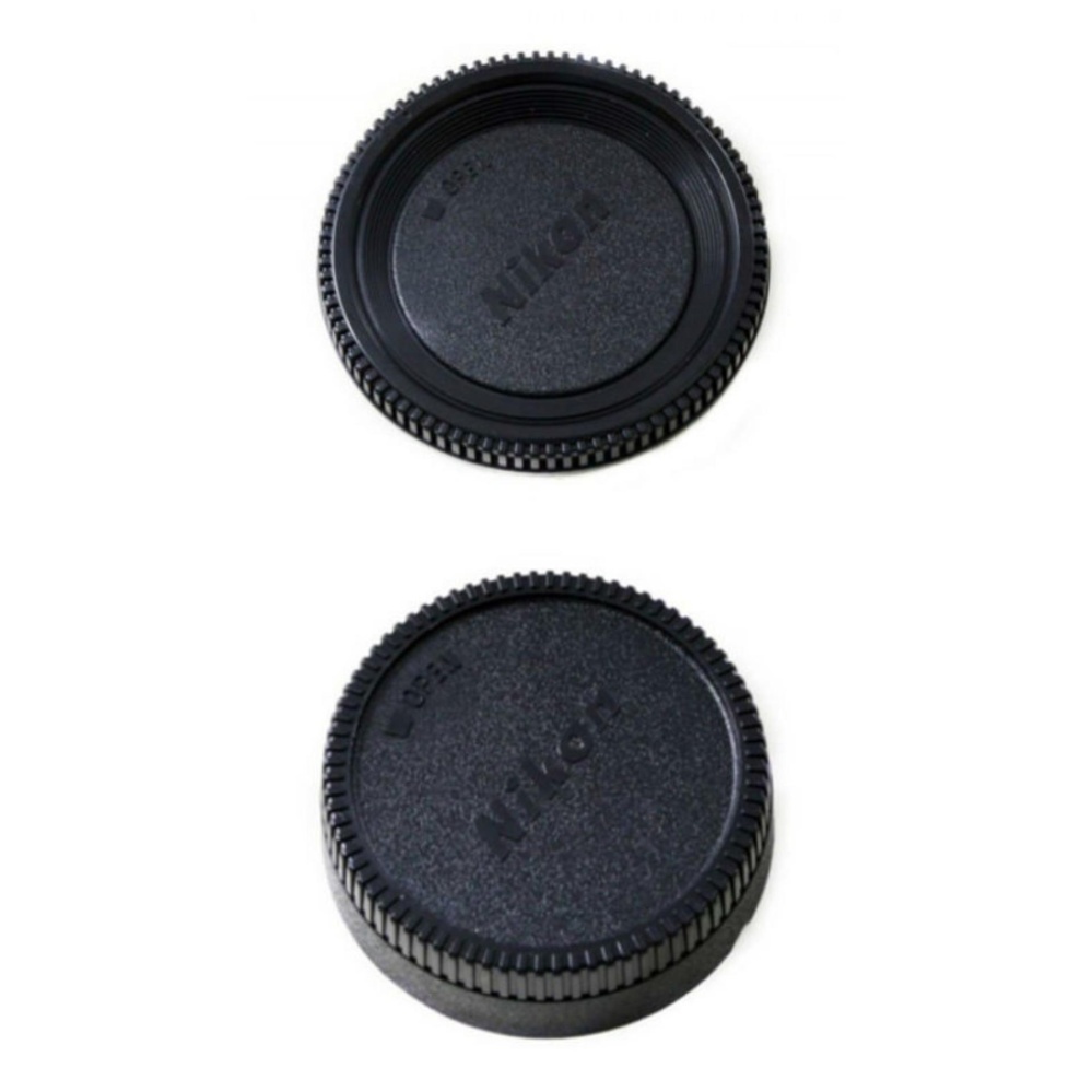 ชุดฝาปิด กล้อง Nikon Rear Lens Cap ฝาปิดท้ายเลนส์ + Body Cap ฝาปิดบอดี้ FOR NIKON ชุดฝาปิด กล้อง Nikon Rear Lens Cap ฝาปิดท้ายเลนส์ + Body Cap ฝาปิดบอดี้ FOR NIKON