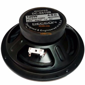 NKE AUDIOดอกลำโพง6.5” 120วัตต์ 4~8 OHMS SUB WOOFER รุ่น DECCON DC-S615 