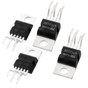 NKE TDA2030A 5 Pin 1.7mm Pitch Audio Power Amplifier IC Chips 4 Pcs