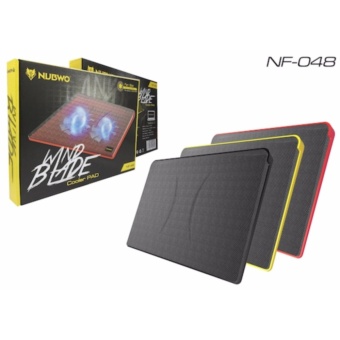 ซื้อ/ขาย NUBWO พัดลมระบายความร้อนโน๊ตบุ๊ค 2ใบพัด WIND BLADE Cooler Pad Fan Notebook 2Fan รุ่น NF048 WIND BLADE