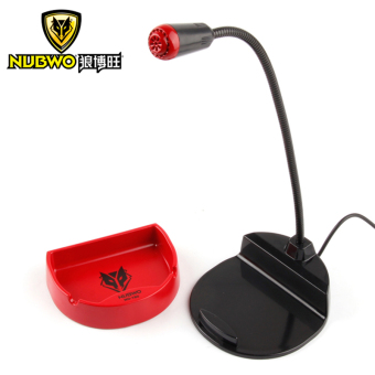 NUBWO Mic Comไมค์โครโฟนคอมพิเตอร์ รุ่นNO-180 (สีดำ) NUBWO Mic Comไมค์โครโฟนคอมพิเตอร์ รุ่นNO-180 (สีดำ)