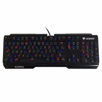 ราคา NUBWO ULTIMATE Programmable Mechanical switch Gaming Keyboand รุ่น NK-60+ฟรี NUBWO แผ่นรองเมาส์ Speed Edition 780x300mm NP-020 มูลค่า 299บาท