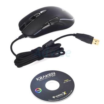 ประเทศไทย NUBWO USB Optical Mouse (X31) KRAKEN Black