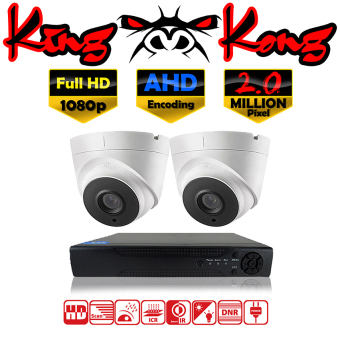 ชุดกล้องวงจรปิดกล้อง 4CH CCTV กล้อง 2ตัว โดม 2.0 MP Full Full HD และอนาล็อก เครื่องบันทึก 4ช่อง 1080P DVR NVR AHD ชุดกล้องวงจรปิดกล้อง 4CH CCTV กล้อง 2ตัว โดม 2.0 MP Full Full HD และอนาล็อก เครื่องบันทึก 4ช่อง 1080P DVR NVR AHD