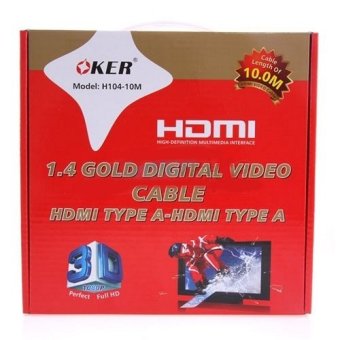 OKER Cable HDMI V.1.4 M/M 10M OKER Cable HDMI V.1.4 M/M 10M