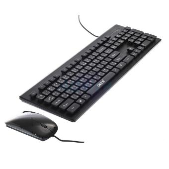 ซื้อ/ขาย OKER Keyboard (2in1) USB (KM-2068) Black