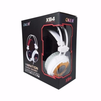 Oker หูฟังเกมมิ่ง Vibration Hi-Fi Stereo Headphone Gaming Headsetรุ่น X94 June 2018 - 2 Oker หูฟังเกมมิ่ง Vibration Hi-Fi stereo headphone Gaming Headsetรุ่น X94 - 2
