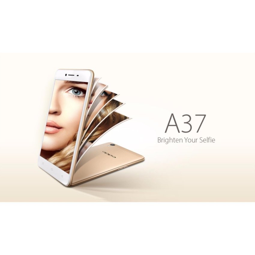 OPPO A37 สีทอง หน่วยความจำ16GB แรม 2GB 4GLTE ประกันศูนย์ 1ปีเต็ม OPPO A37 สีทอง หน่วยความจำ16GB แรม 2GB 4GLTE ประกันศูนย์ 1ปีเต็ม