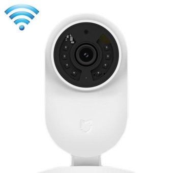 Original Xiaomi Mijia Smart Home Security 1080P Full HD Camera With Infrared Vision and Area Level Detection Setting and Voice Intercom, Support Mobile Phone Connecting, US Plug(White) - intl