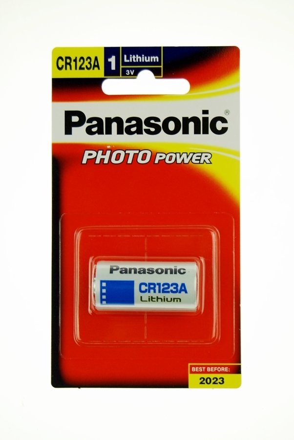 Panasonic Lithium Battery รุ่น CR-123 Panasonic Lithium Battery รุ่น CR-123